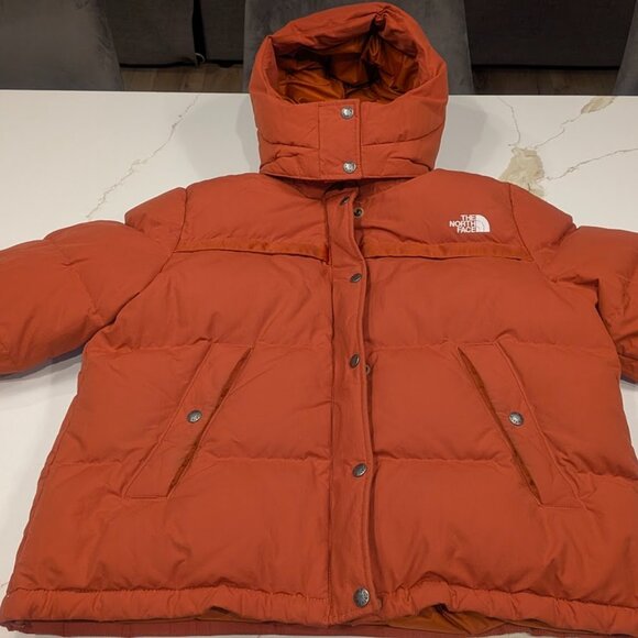 The North Face Forester Down Puffer Jacket Picante Red Women's XL Winter Coat - Picture 2 of 14